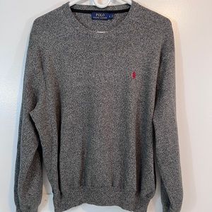 Ralph Lauren Polo Gray Sweater Size Large